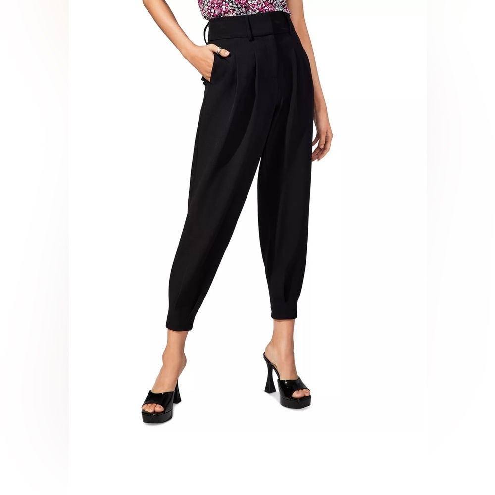 BAR III
Women's Pleat-Front Mid-Rise Ankle Pants